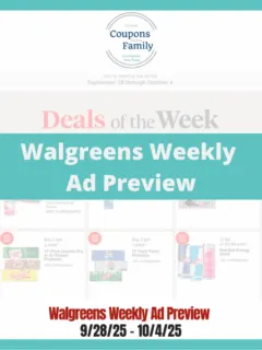 Walgreens Ad this week 9_28_25