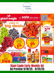 giant eagle weekly ad 9:18:25