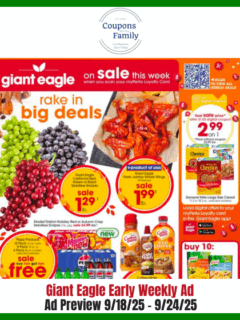 giant eagle weekly ad 9:18:25