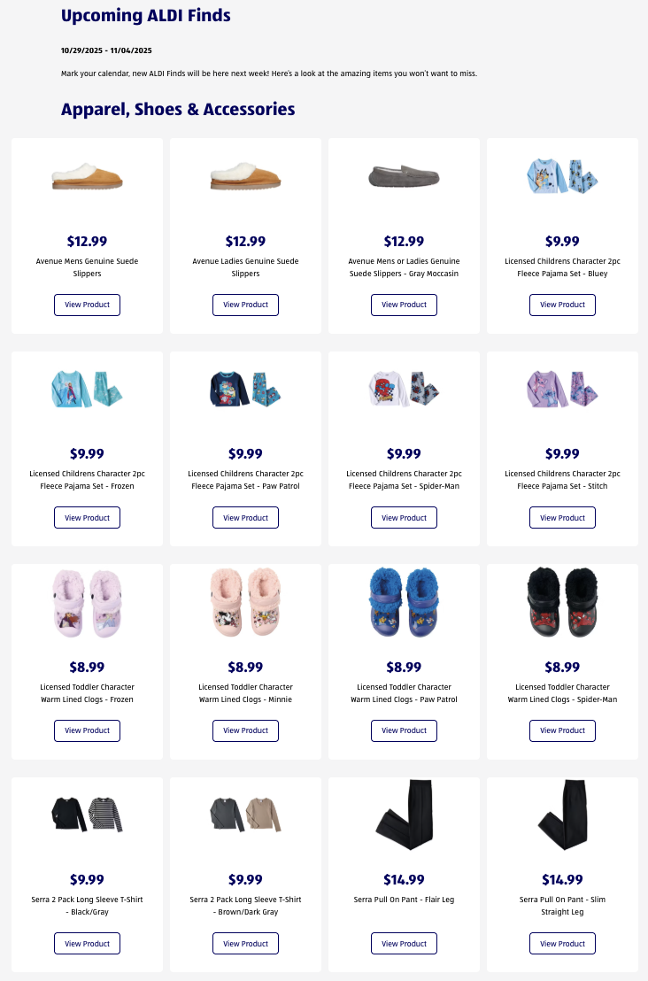 Aldi Finds 10_22_25 pg 1