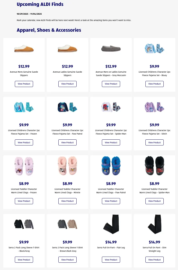 Aldi Finds 10_22_25 pg 1 Aldi Finds 10_22_25 pg 1