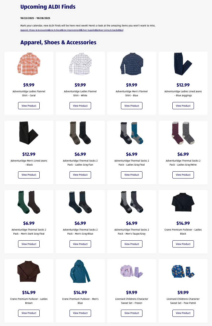 Aldi Finds 10_22_25 pg 1