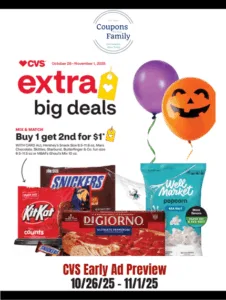 CVS Weekly Ad Preview 10_26_25