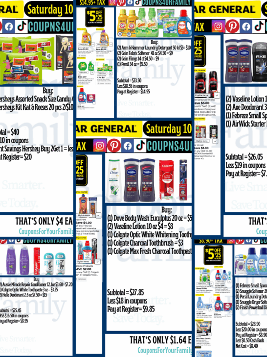 Dollar General Coupon Deals 10_25_25