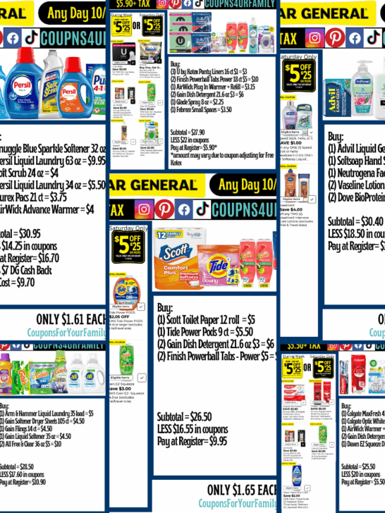 Dollar General Coupons Deals 10_18_25