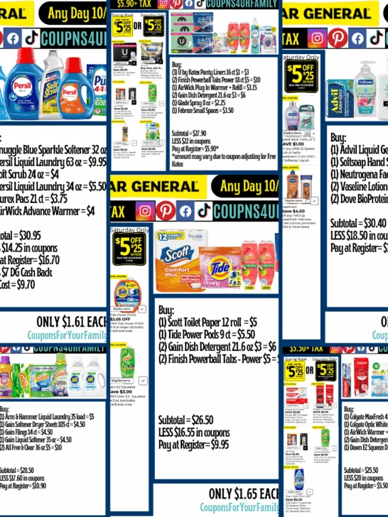 Dollar General Coupons Deals 10_18_25