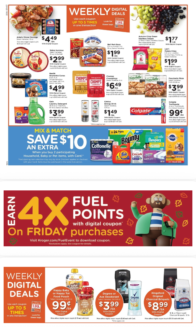 Kroger Ad this week 10_8_25 pg 2