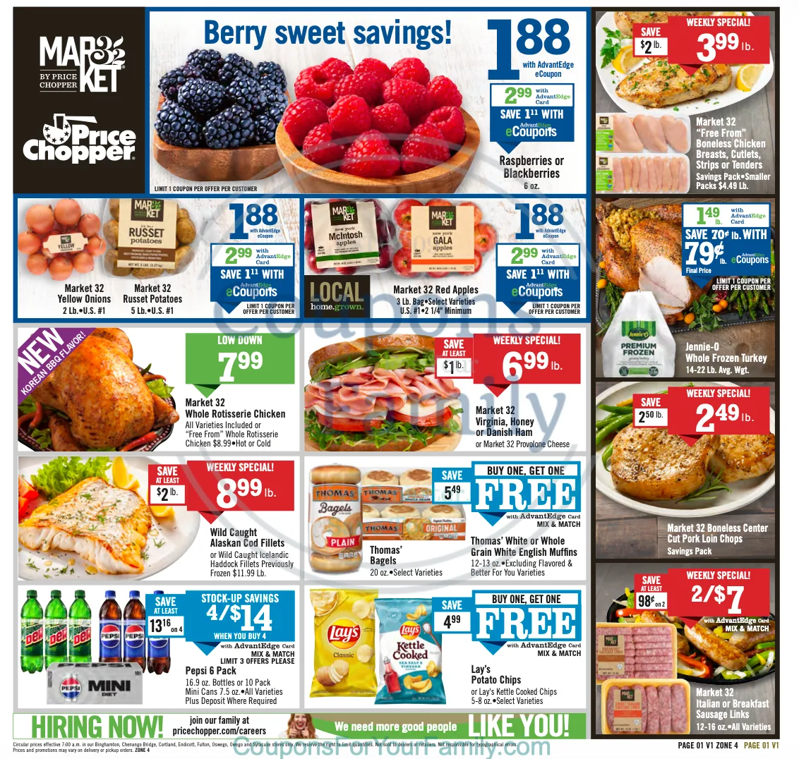 Price Chopper Ad this week 10_12_25 pg 1