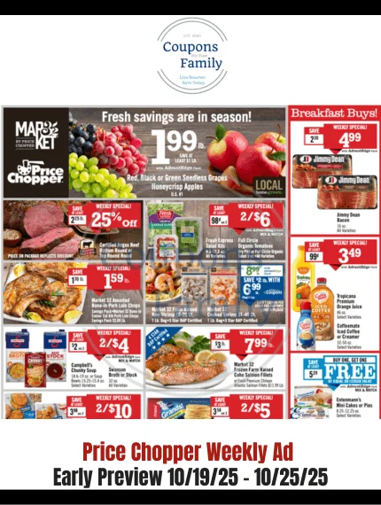 Price Chopper Weekly Ad 10_19_25