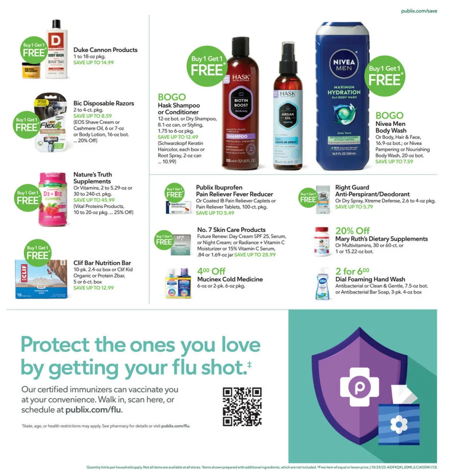Publix Early Ad 10_22_25 pg 13