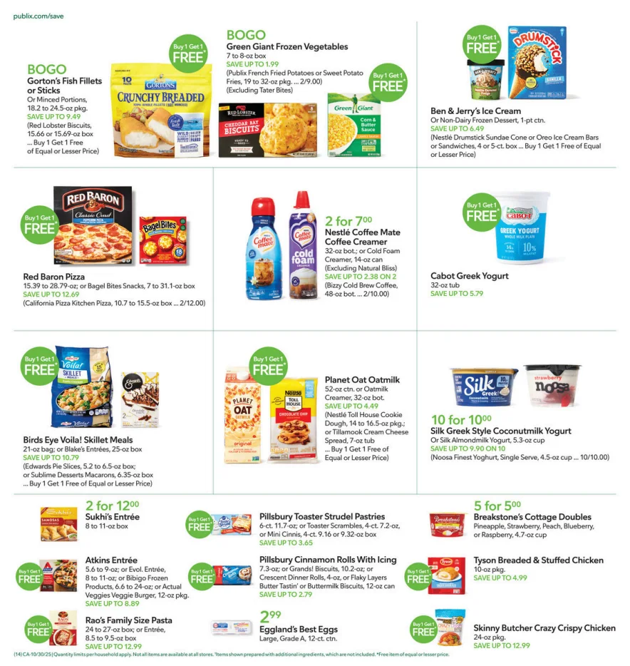 Publix Early Ad 10_29_25 pg 14