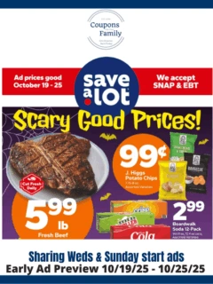 Save A Lot Ad this week 10_19_25