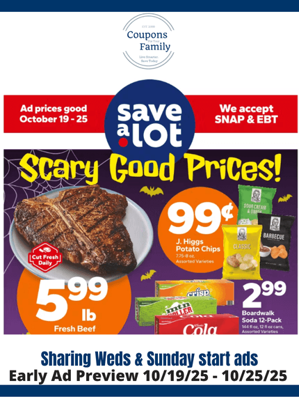 Save A Lot Ad this week 10_19_25