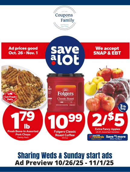 Save A Lot Ad this week 10_26_25