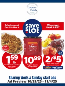 Save A Lot Ad this week 10_29_25