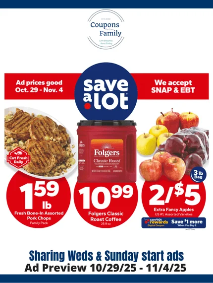 Save A Lot Ad this week 10_29_25