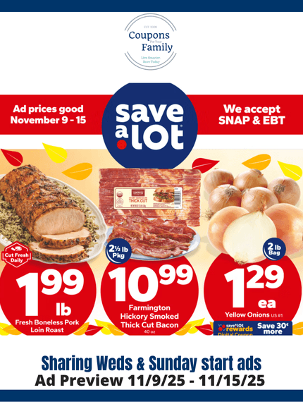 Save A Lot Ad this week 11_9_25