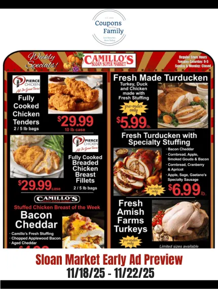 Sloan Market Weekly Ad & Meat Packages 11_18_25