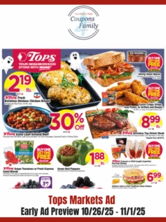 Tops Ad this week 10:26:25