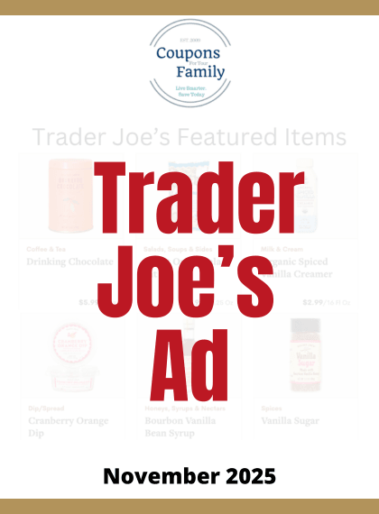 Trader Joes Ad November 2025