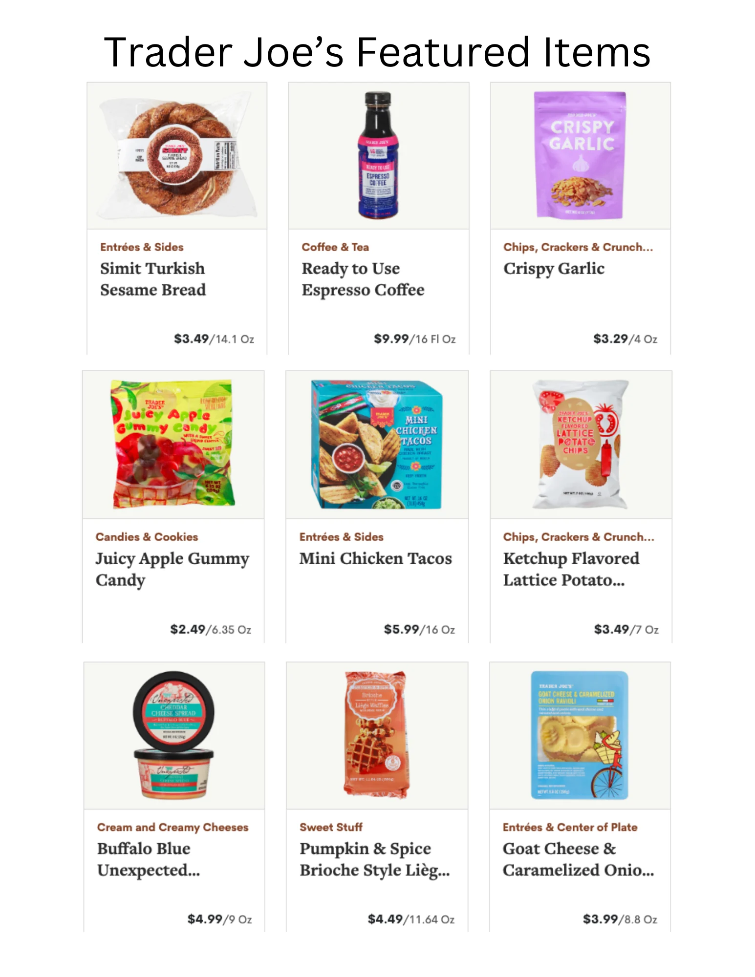 Trader Joes Fearless Flyer Ad October 2025 pg 1