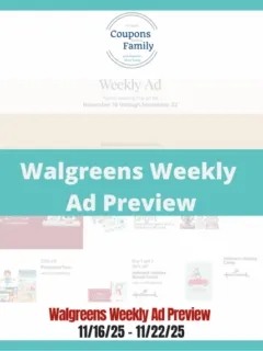 Walgreens Ad this week 11_16_25