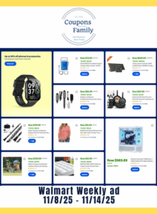 Walmart Weekly Sales Ad Preview 11_8_25