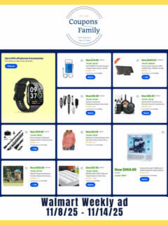 Walmart Weekly Sales Ad Preview 11_8_25