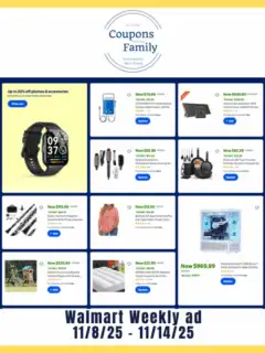 Walmart Weekly Sales Ad Preview 11_8_25