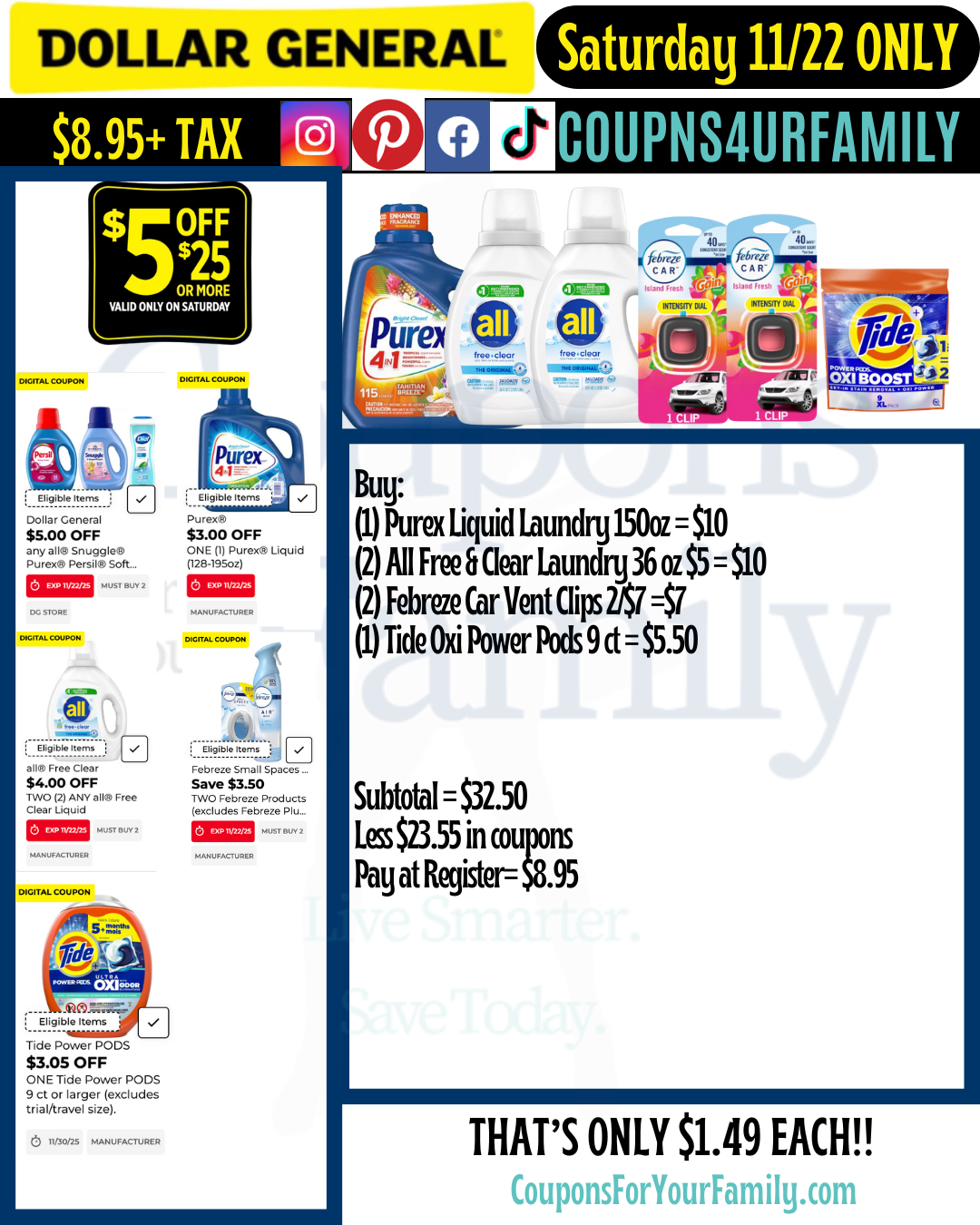 Dollar General Coupon Scenarios 11_22_25 #2