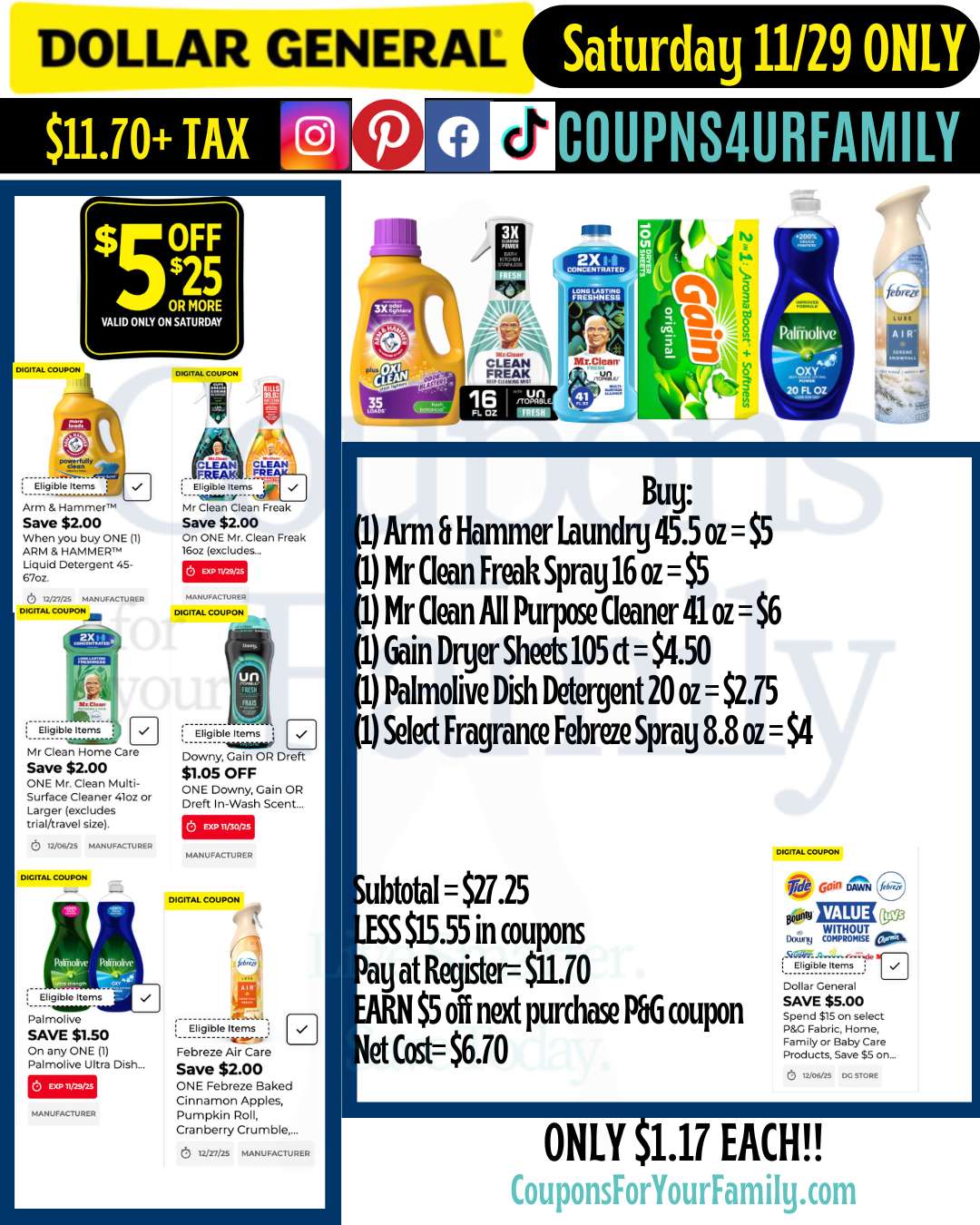 Dollar General Coupon Scenarios 11_29_25 #2