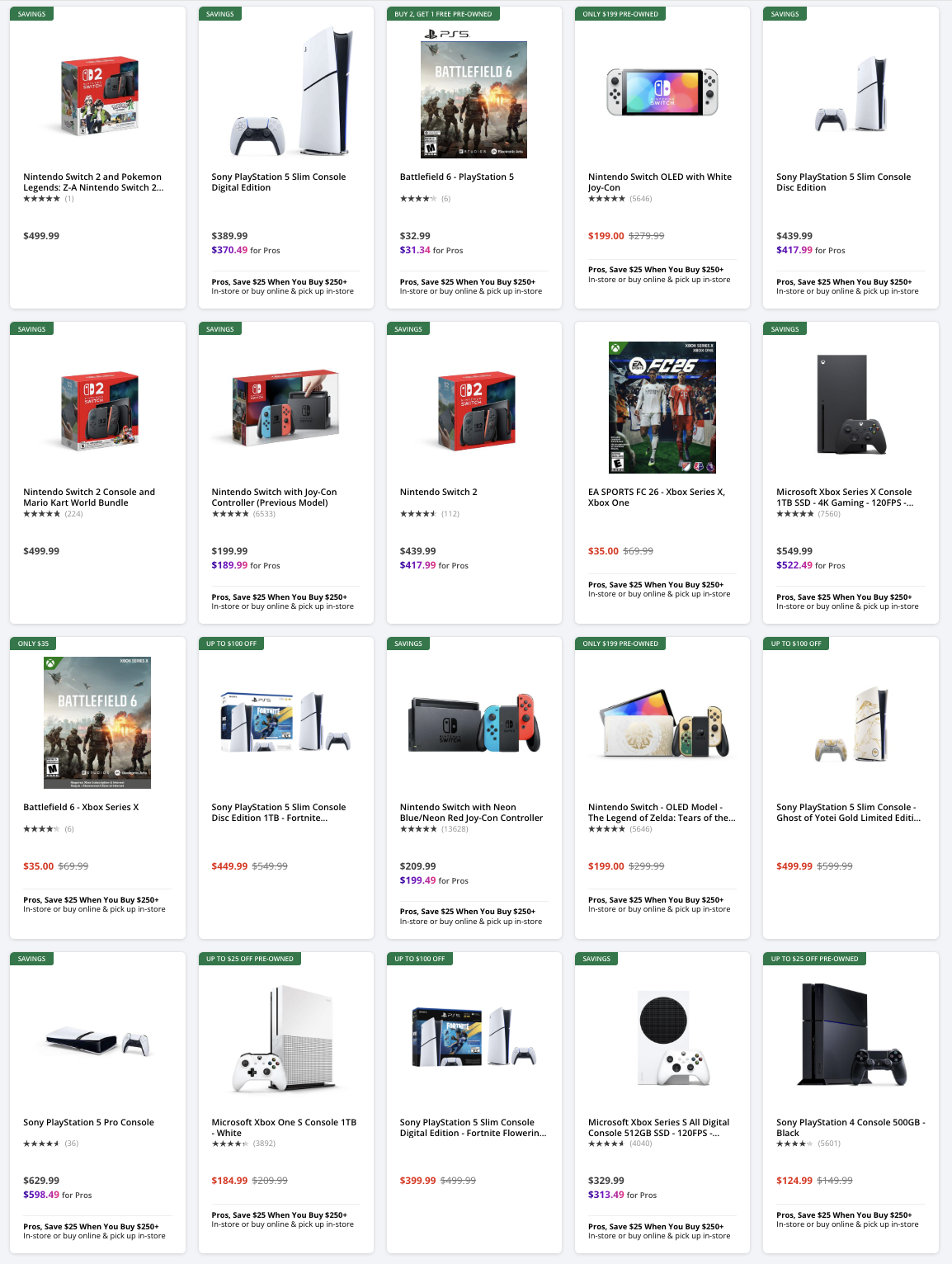 Gamestop Black Friday Ad 11_26_25 pg 5