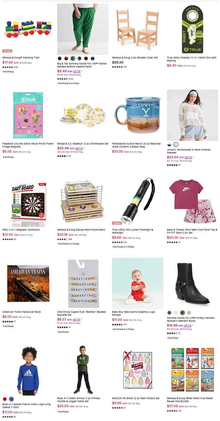 Kohls Black Friday Blockbusters 2025 pg 111