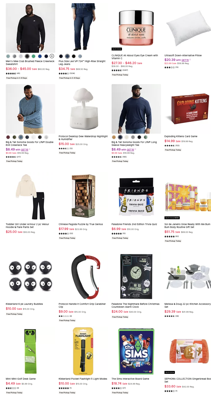 Kohls Black Friday Blockbusters 2025 pg 121