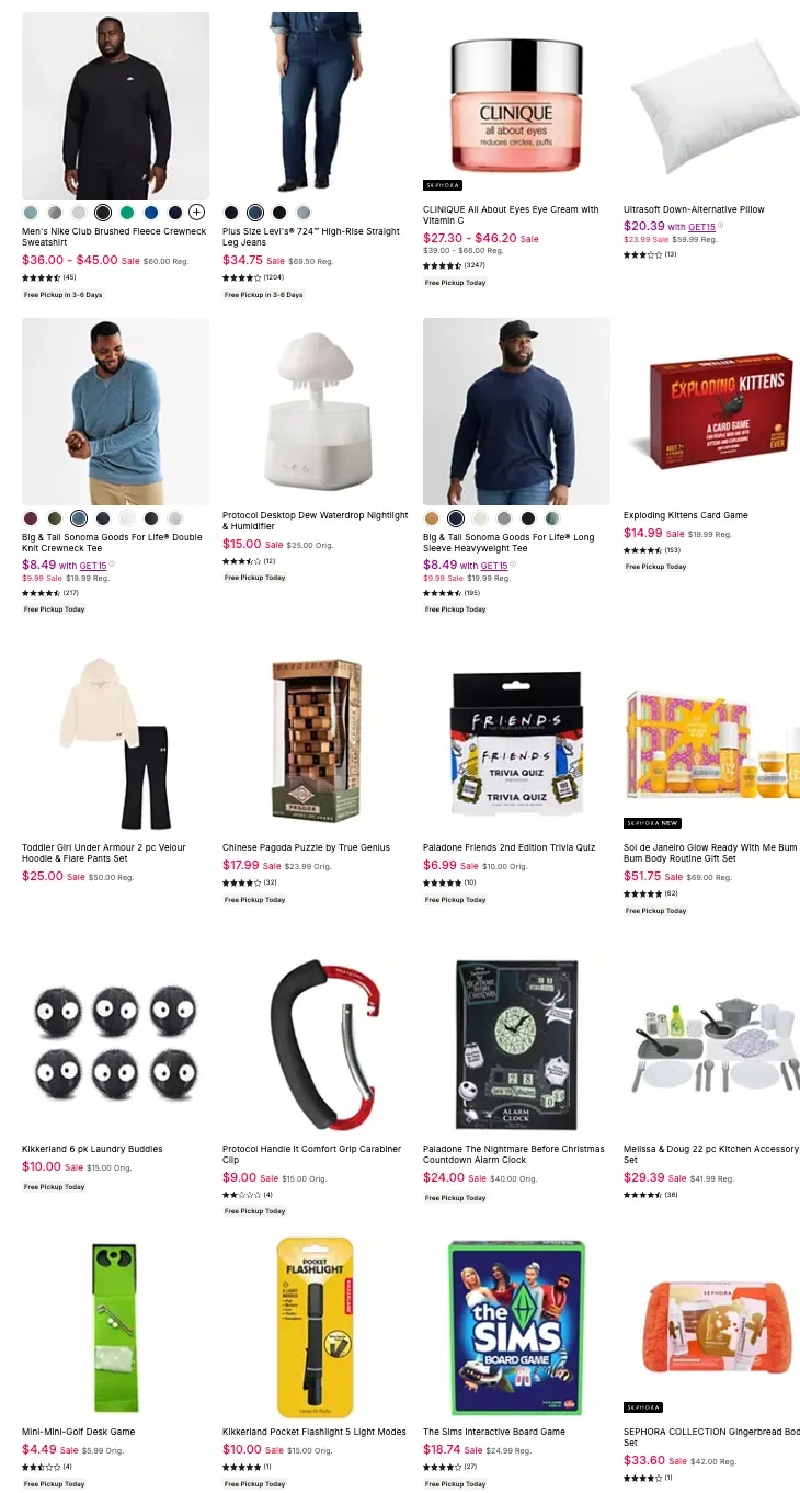 Kohls Black Friday Blockbusters 2025 pg 121