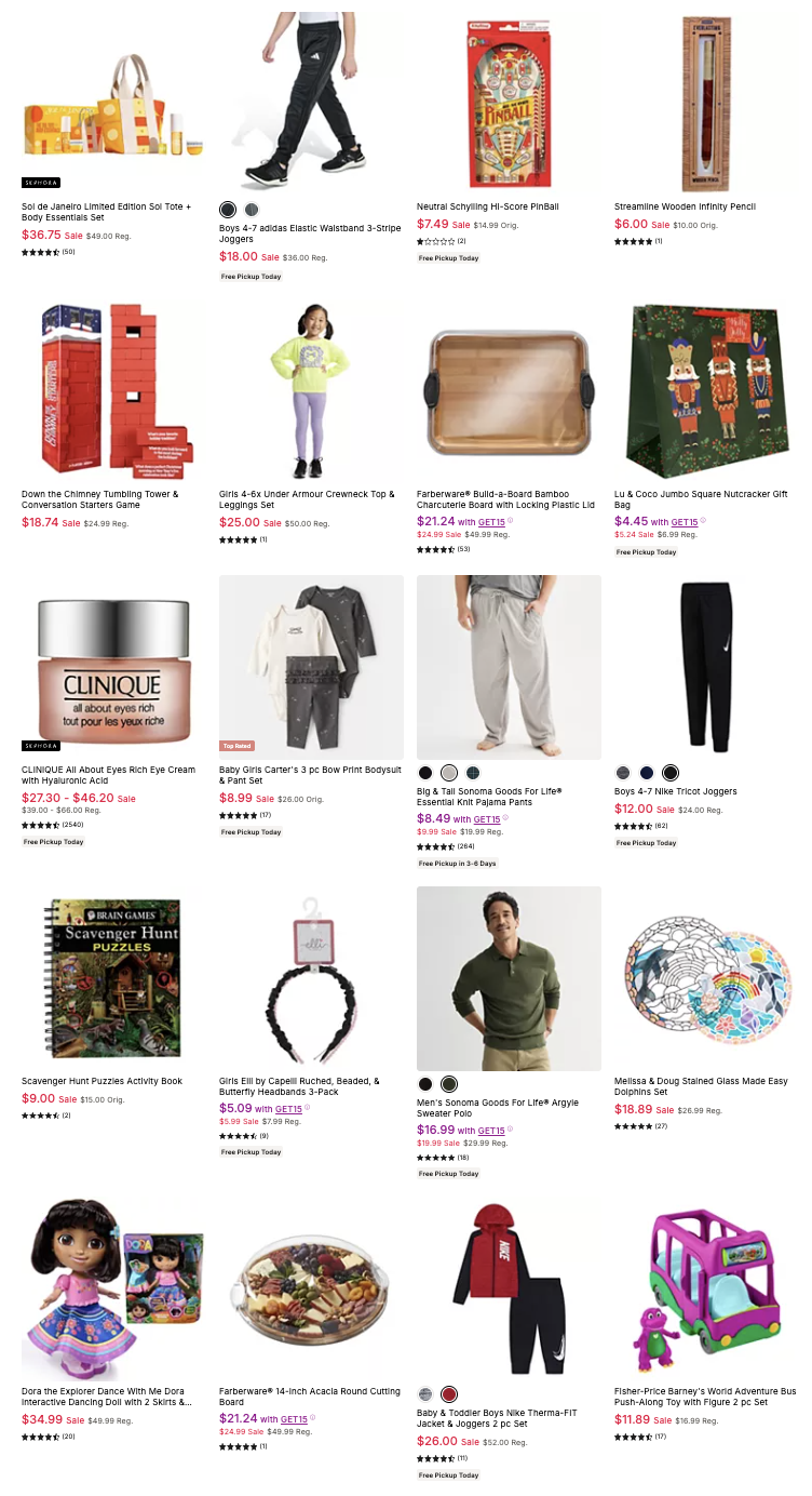 Kohls Black Friday Blockbusters 2025 pg 123