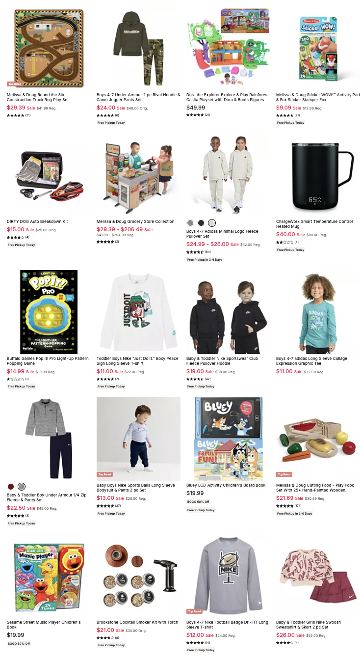 Kohls Black Friday Blockbusters 2025 pg 130