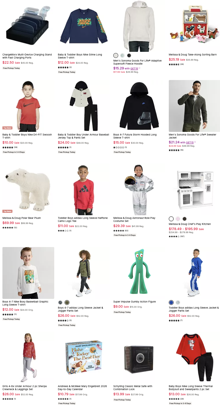 Kohls Black Friday Blockbusters 2025 pg 133