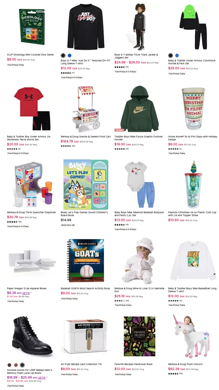 Kohls Black Friday Blockbusters 2025 pg 135