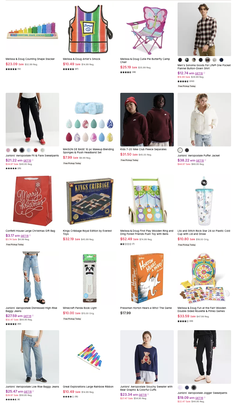 Kohls Black Friday Blockbusters 2025 pg 141