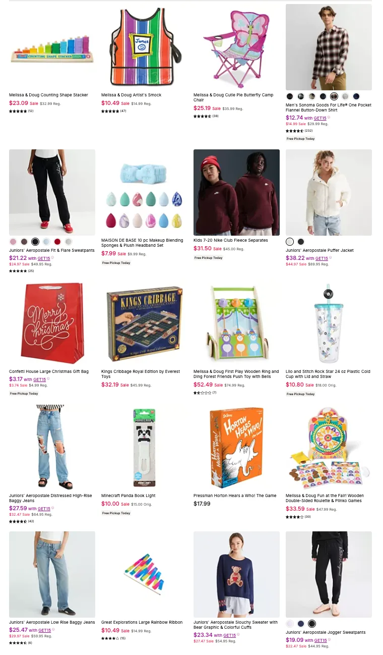 Kohls Black Friday Blockbusters 2025 pg 141