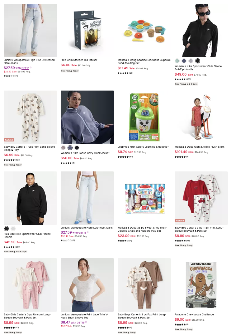 Kohls Black Friday Blockbusters 2025 pg 142