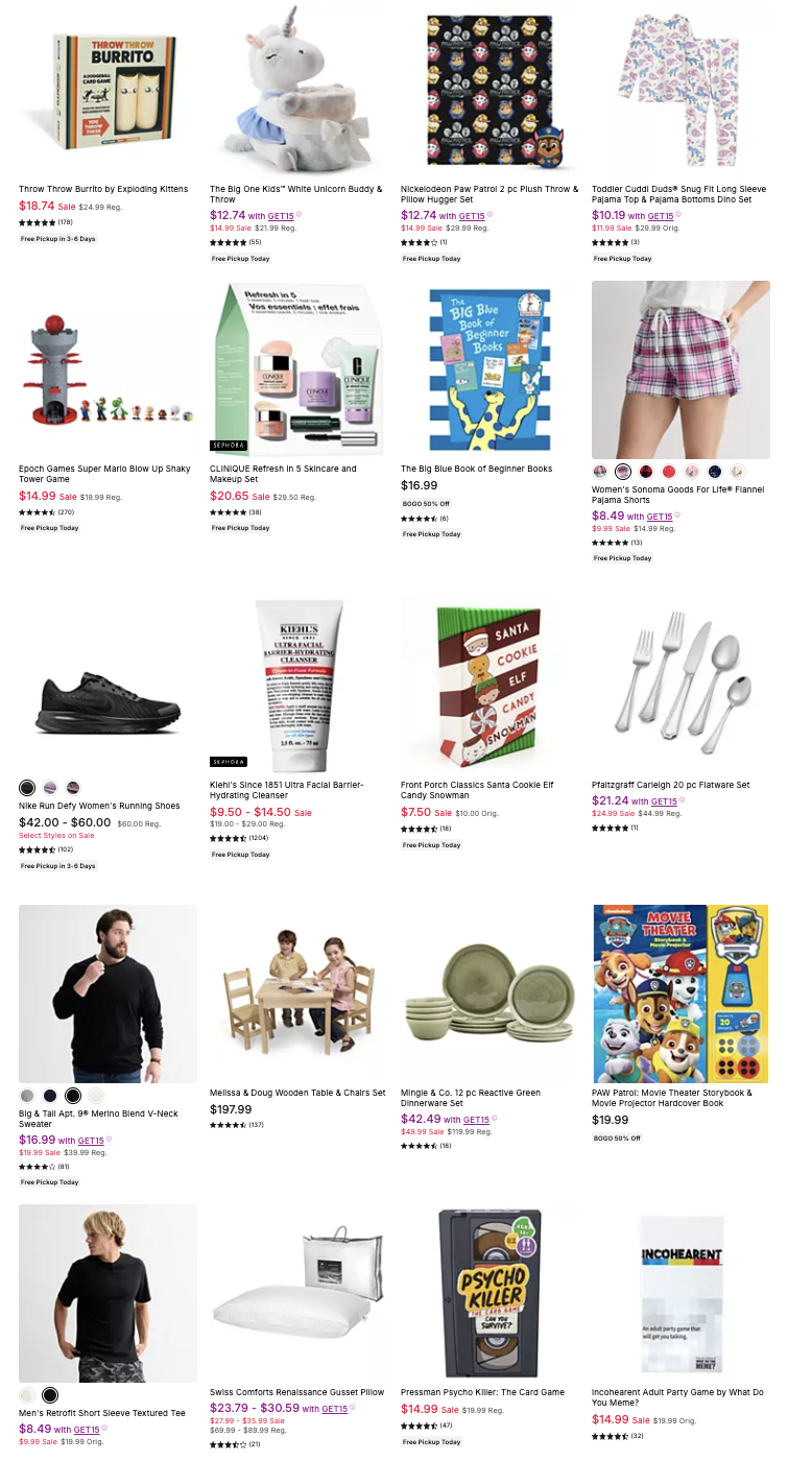 Kohls Black Friday Blockbusters 2025 pg 146