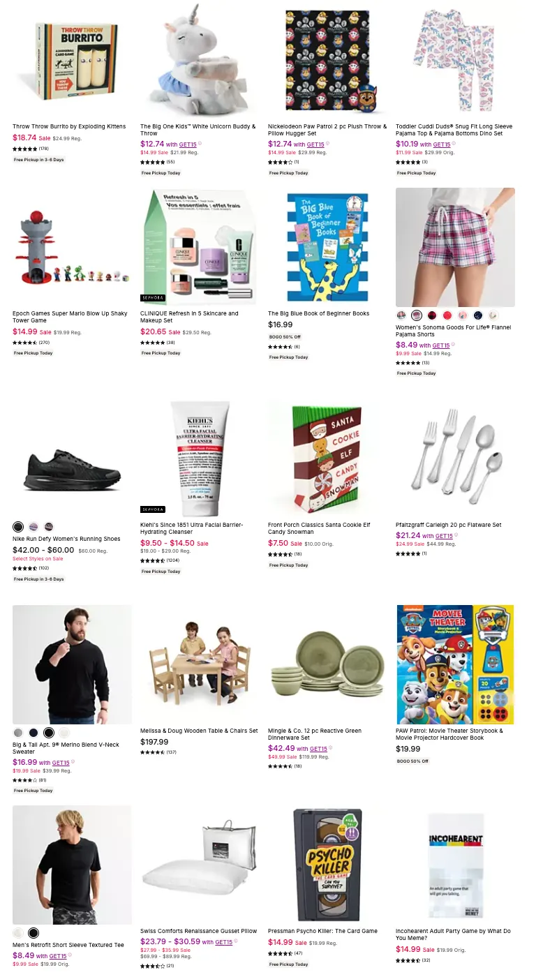 Kohls Black Friday Blockbusters 2025 pg 146