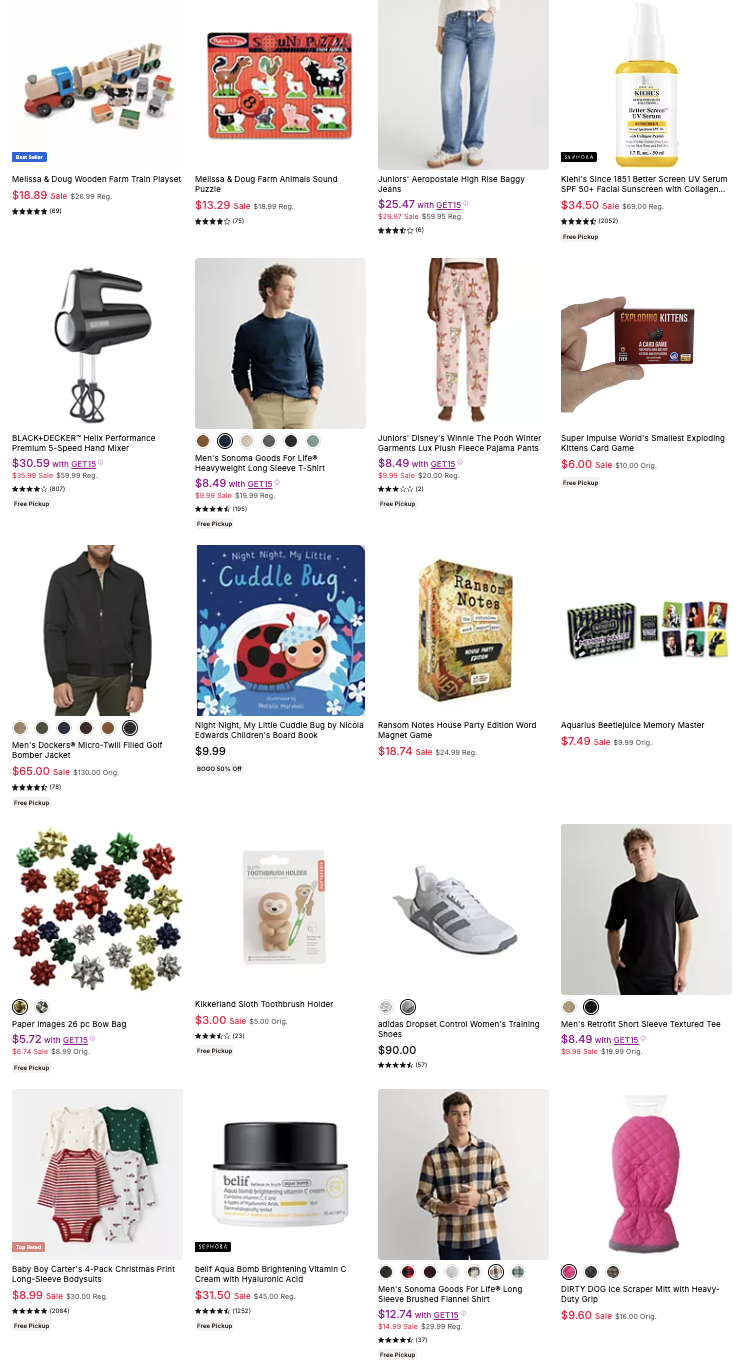 Kohls Black Friday Blockbusters 2025 pg 72