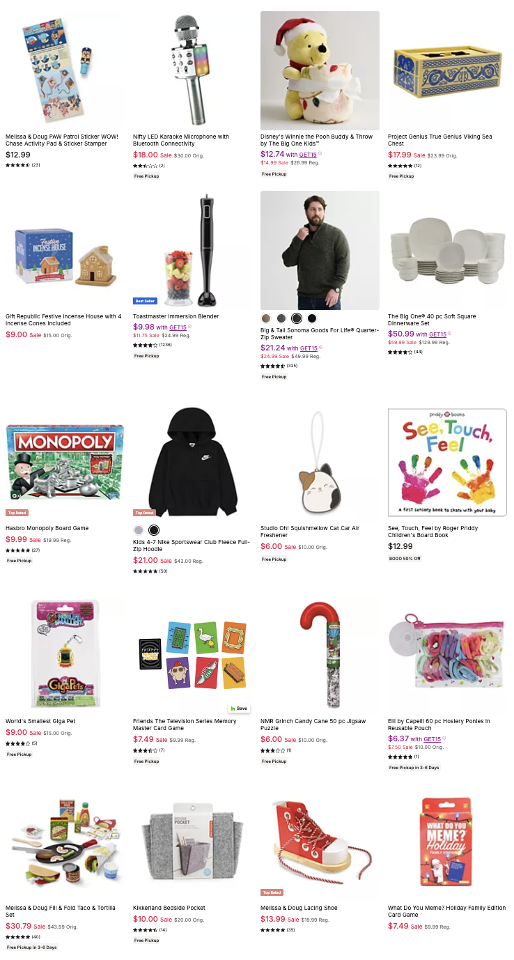 Kohls Black Friday Blockbusters 2025 pg 74