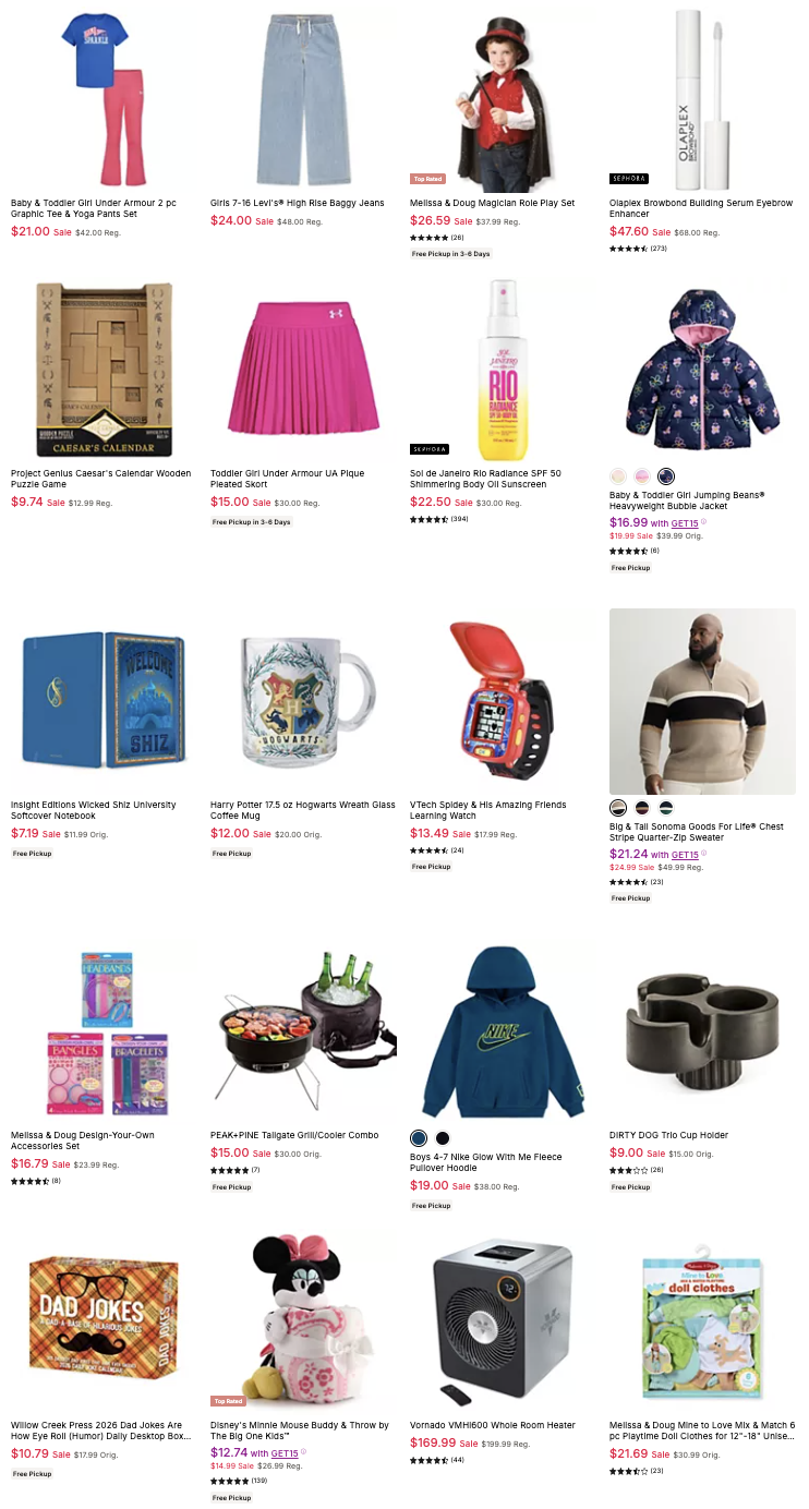 Kohls Black Friday Blockbusters 2025 pg 86