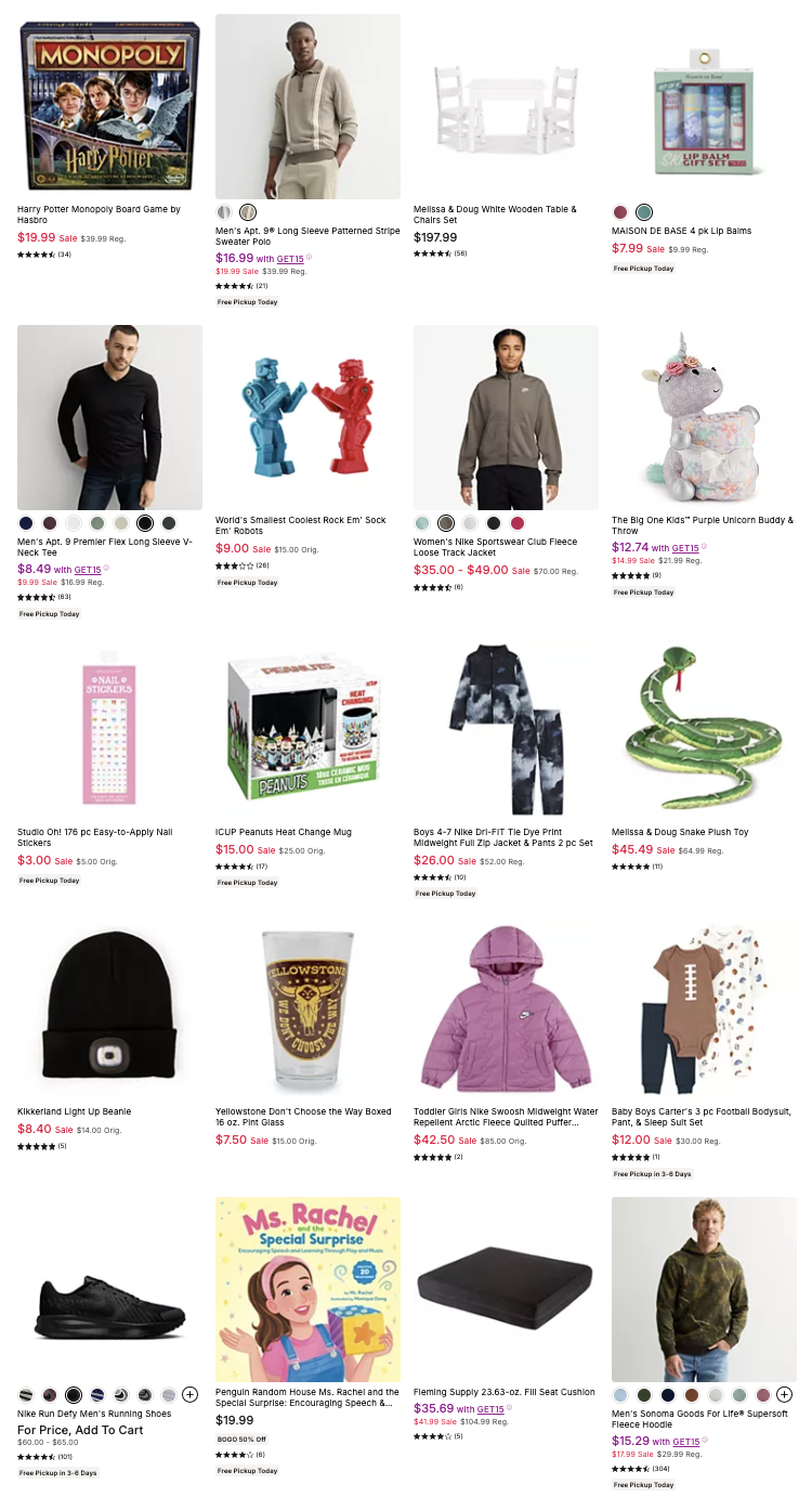 Kohls Black Friday Blockbusters 2025 pg 95