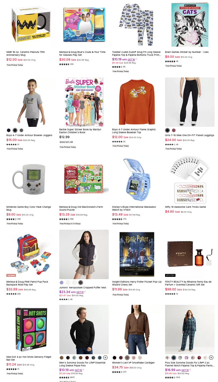 Kohls Black Friday Blockbusters 2025 pg 96