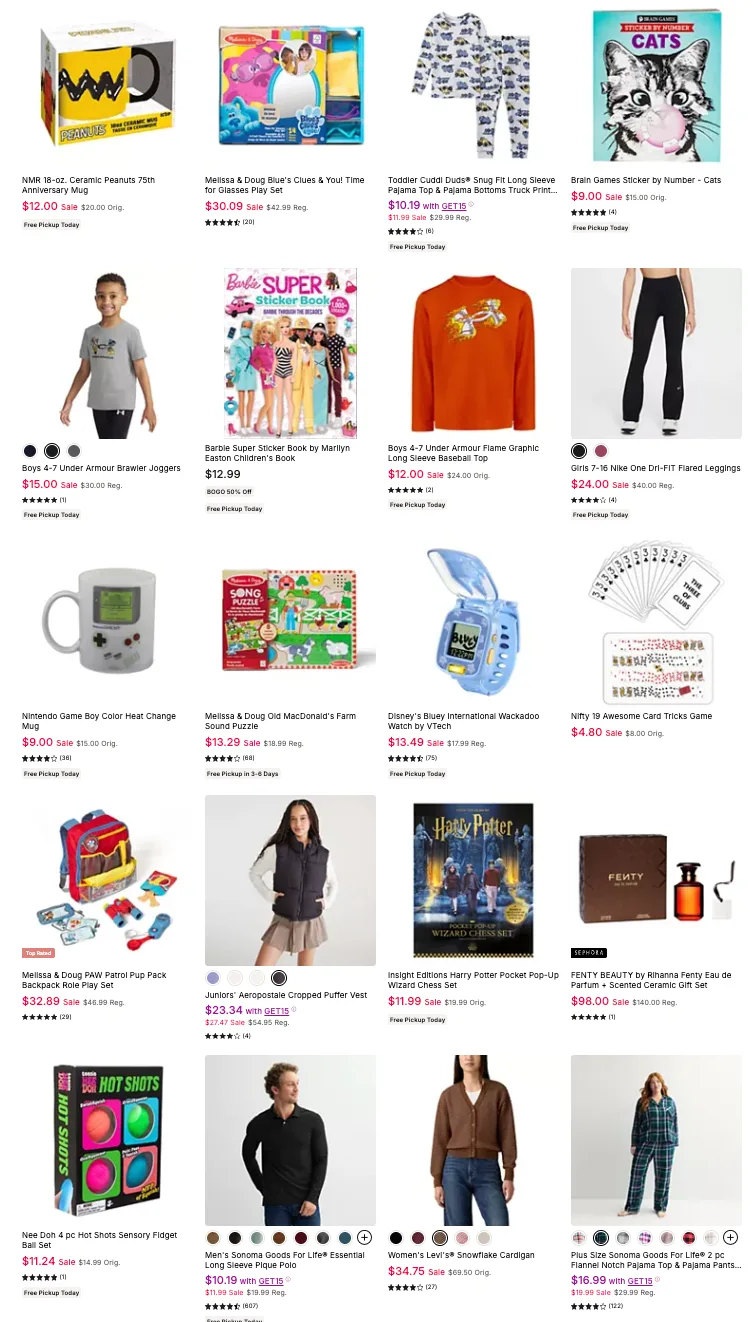 Kohls Black Friday Blockbusters 2025 pg 96